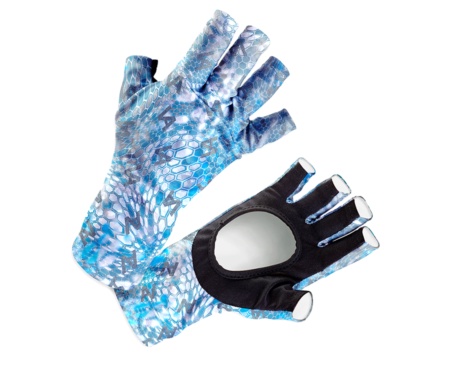 Сонцезахисні рукавички Veduta UV Gloves Reptile Skin Blue L