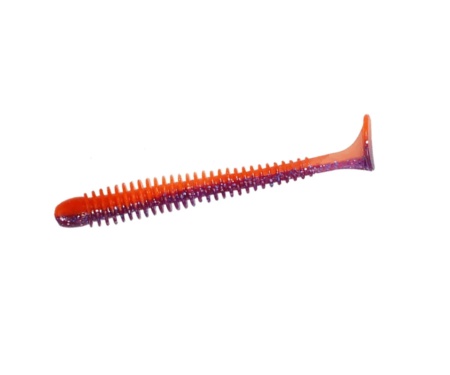 Силікон Crazy Fish Vibro Worm 4''  #98d кальмар