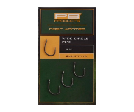 Крючки PB Products Wide Circle Hook PTFE №6
