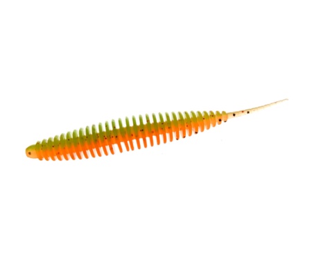 Силікон Flagman Hitomi 4" #0215 Orange/Chartreuse