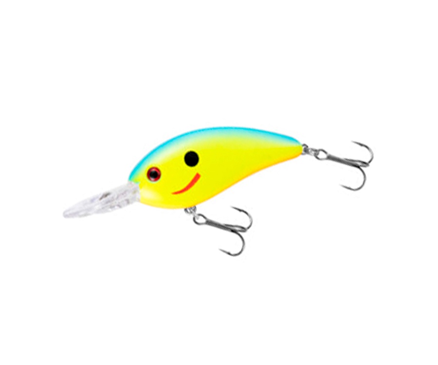 Воблер Bomber Fat Free Guppy 60мм Chartreuse Blue