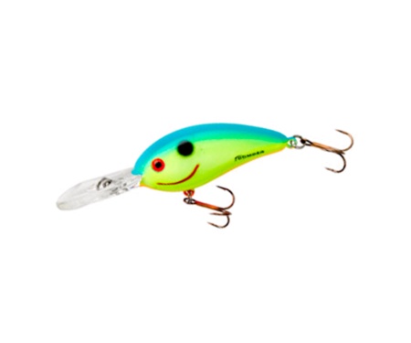 Воблер Bomber Fat Free Fingerling 58мм 12г Chartreuse Blue