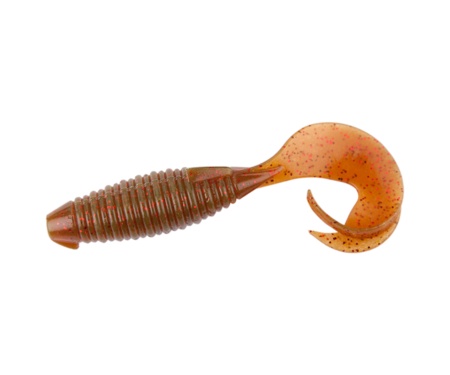 Силікон Keitech Flapper Grub 4" PAL#07 Motoroil Red Flake