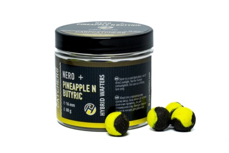 Бойли Hybrid Wafters Carp Catchers NERO&Pineapple N Butyric 16мм