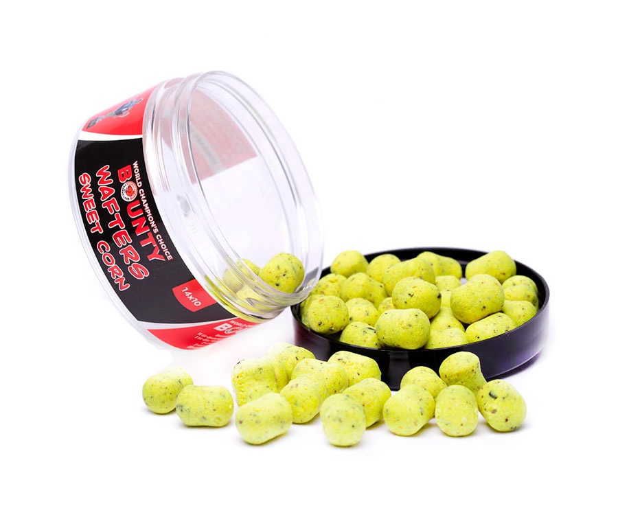 Бойлы Bounty Fluro Wafters Sweet Corn 10/14мм