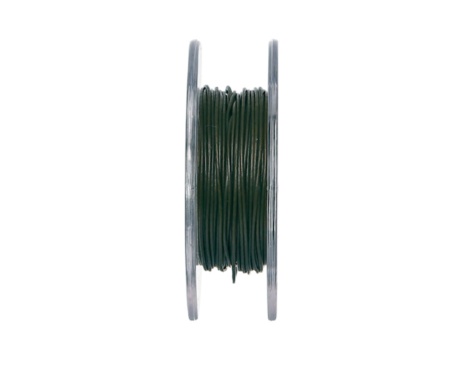 Поводковый материал в оплётке Carp Pro 25 lb 7 м Weedy Green