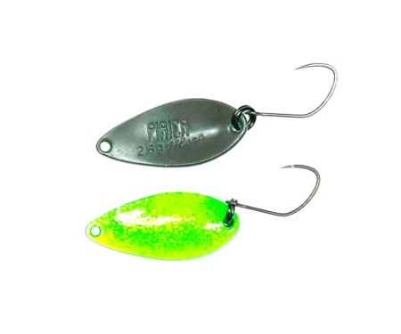 Блесна Yarie 704 Ringo 3г Y75 green hololume