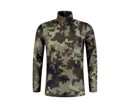 Футболка Korda Kool Quick Dry Long Sleeve Neck Camo M