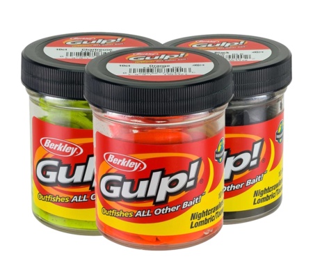 Червь Berkley Gulp! Alive Nightcrawler 3" Spring Green