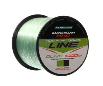 Леска Flagman Magnum Mod Main Line Olive 1000м 0.30мм #1