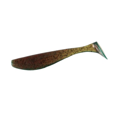 Силікон Fishup Wizzle Shad 3" #019 Motor Oil/Red