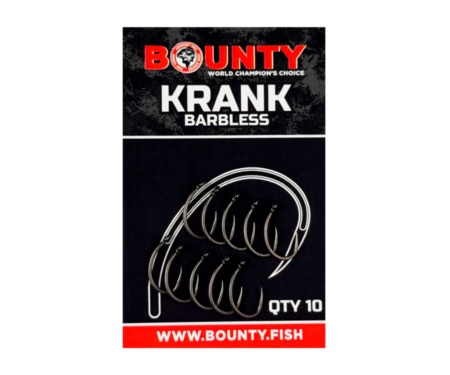 Крючки Bounty Krank Barbless №8 (без бородки)