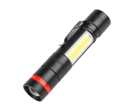 Фонарь Quantum Assistant 3W LED+COB USB Power Bank
