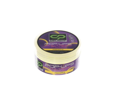 Бойли Carp Pro Delight Multisize Fluo Pop Ups 8/10/12мм Pineaple