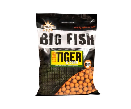 Бойли Dynamite Baits Sweet Tiger & Corn 15мм 1кг