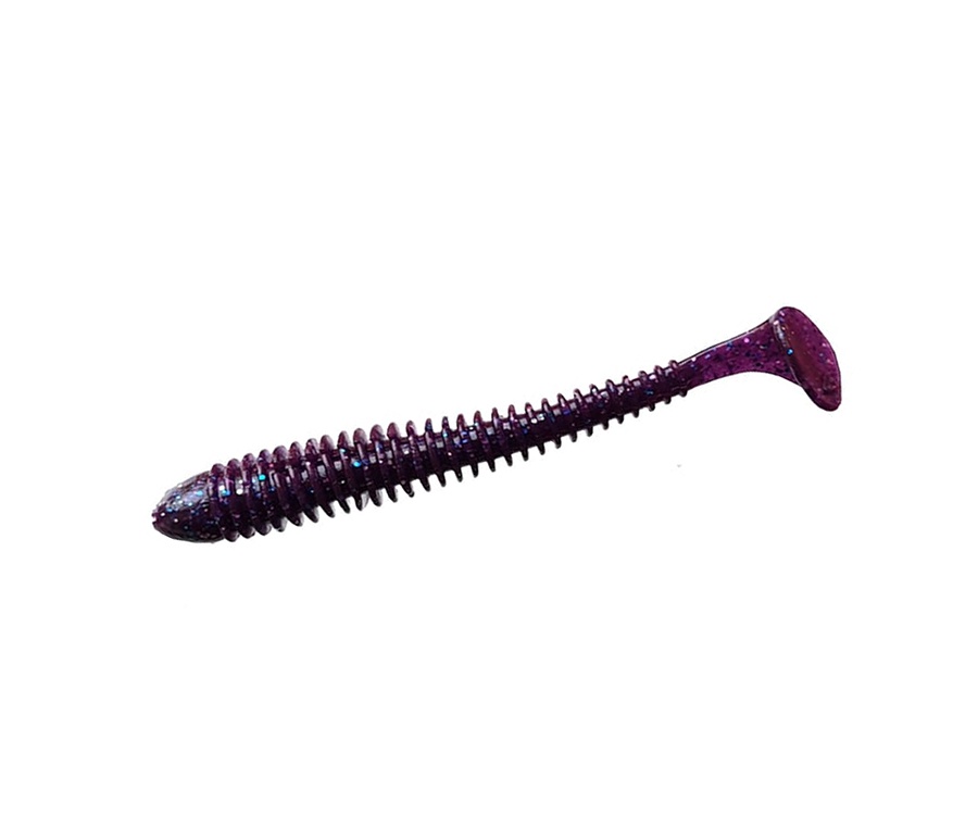 Виброхвост Crazy Fish Vibro Worm 4" #98