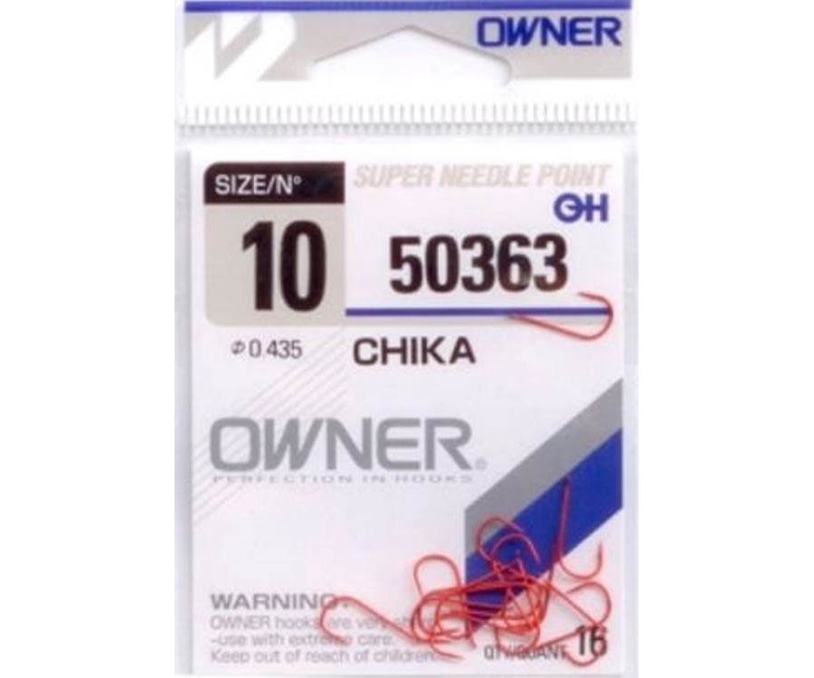 Крючки Owner 50363 Chika Red №10 #2