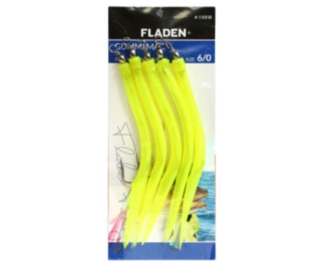 Оснастка морская Fladen Rubber Mac №12 Yellow