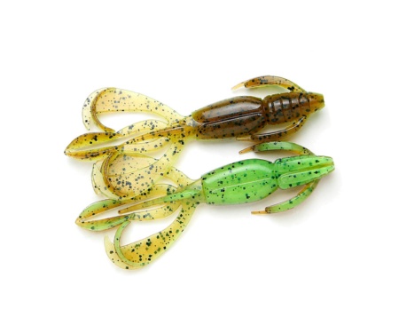 Силікон Keitech Crazy Flapper 2.8" 401 Green Pumpkin PP.Chart