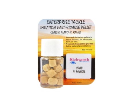 Насадки штучні Enterprise Crab & Mussel Carp/Coarse Pellet