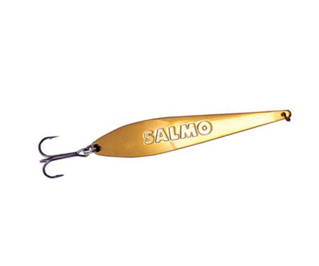 Блесна вертикальная зимняя с тройником Lucky John Model S-2 42мм Gold