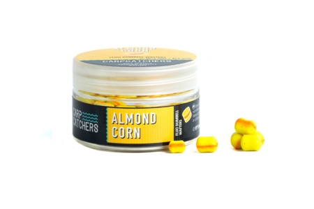 Вафтерc Carp Catchers Fluo Dumbell Wafters ALMOND CORN 10*7 та 8*5мм