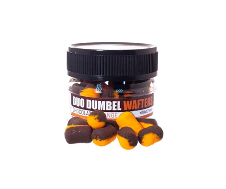 Бойли Carp Zoom Duo Dumbel Wafters 8x12мм 15г Chocolate-Orange