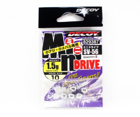Джиг-головка Decoy SV-56 Mini Drive №10 1.5г