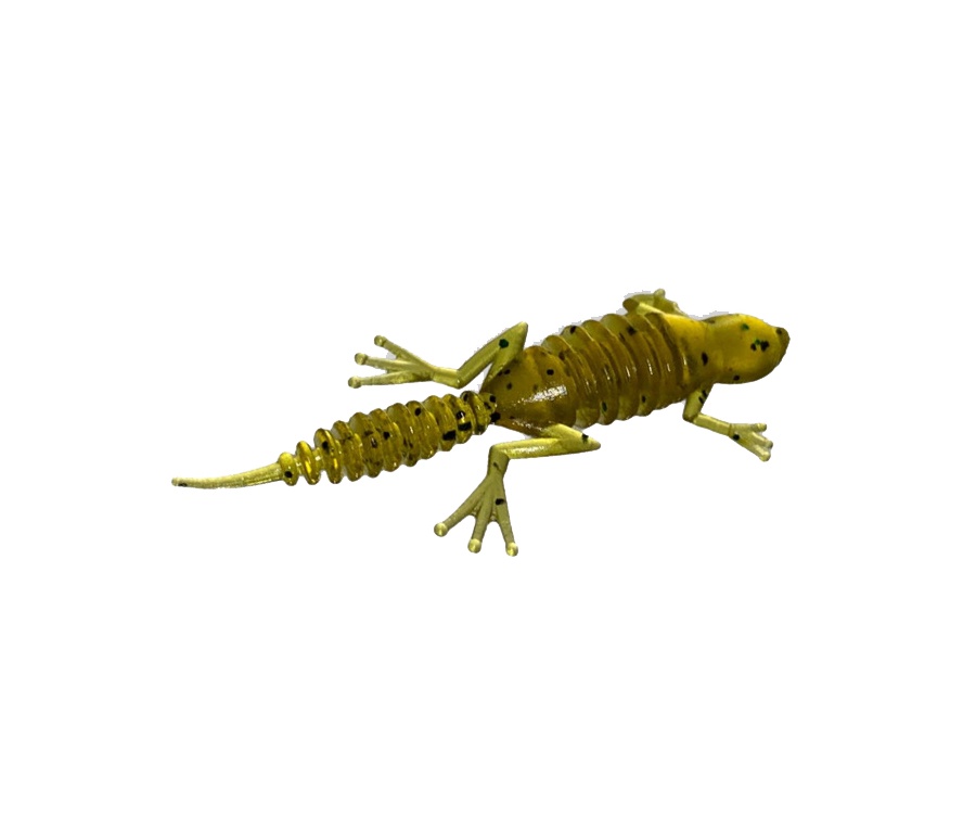 Силиконовая приманка Big Baits Gekko 1.6" #106 Green Pumpkin