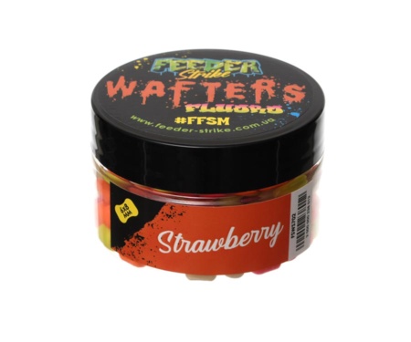 Бойлы Feeder Strike Wafters Toxic FSWS702 6x8мм Strawberry