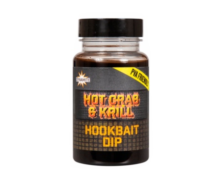 Діп Dynamite Baits Hot Crab & Krill Concentrate Dip 100мл