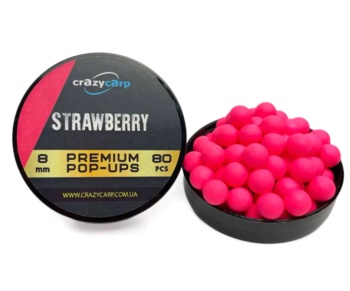 Бойлы Crazy Carp Strawberry 8мм #1