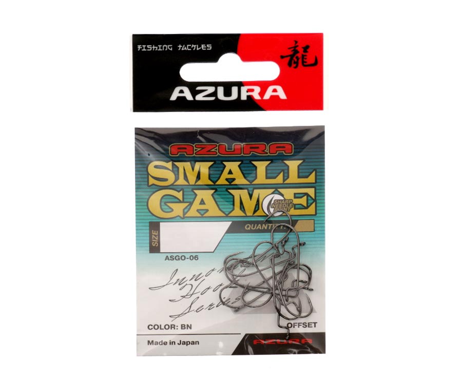 Крючки Azura Small Game Offset №10 #2