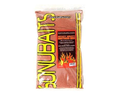 Прикормка Sonubaits Spicy Meaty Method Mix 2кг