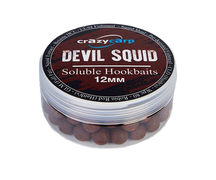 Бойл растворимый Crazy Carp HookBaits Devil Squid 12мм