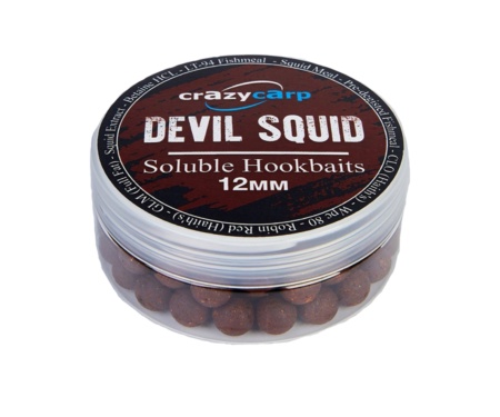 Бойл розчинний Crazy Carp HookBaits Devil Squid 12мм