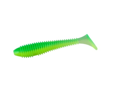 Силікон Keitech Swing Impact Fat 4.3" ea#11 lime chartreuseglow