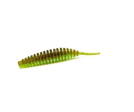 Силікон Fishup Tanta 2.5" #204 Green Pumpkin/Chartreuse
