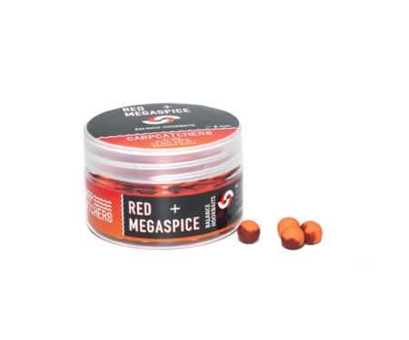 Бойлы Carp Catchers Balance Hookbaits Баланс Red&Megaspice 8мм