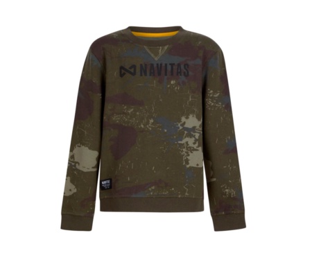 Свитшот детский Navitas Kids Camo Identity Sweatshirt 9-10yrs