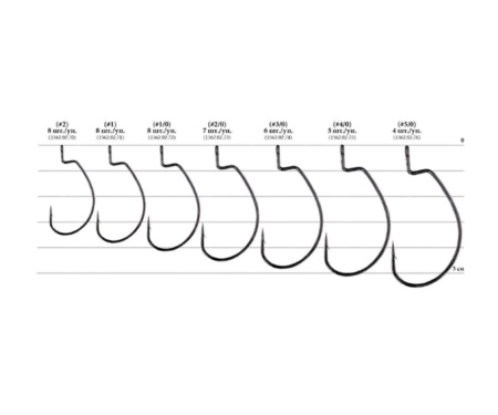 Гачки Decoy Worm 25 Hook Wide №2/0