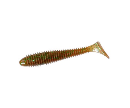 Силікон Keitech Swing Impact Fat 4.3" EA#02 Peach Green FLK