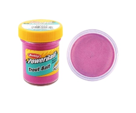 Паста форелевая Berkley PowerBait Trout Bait Pink