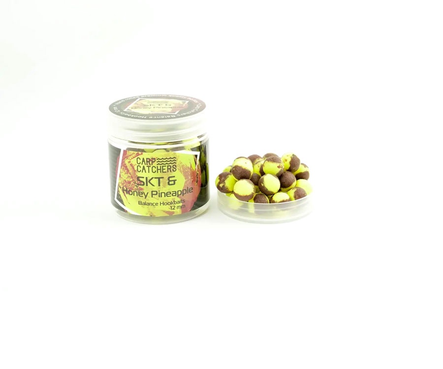 Бойлы Carp Catchers  Balance Hookbaits Skt-Honey Pineapple 12мм