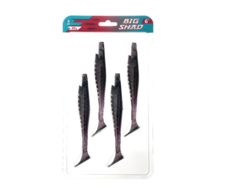 Виброхвост Flagman Big Shad 6" 008