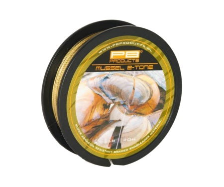 Поводковий матеріал без оболочки PB Products Mussel 2-tone 20м 35lb