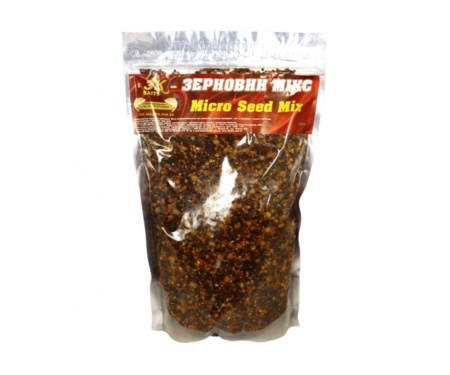Прикормка 3KBaits Зерновой Микс Micro Seed Mix натуральный 1кг