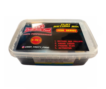 Мікс Carp Tasty Food Flat Method Mix Monster Kriil