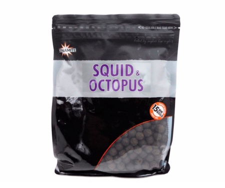 Бойли Dynamite Baits Hi-Attract Squid & Octopus 15 мм 1 кг