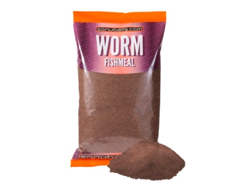Прикормка Sonubaits Worm Fishmeal Groundbait